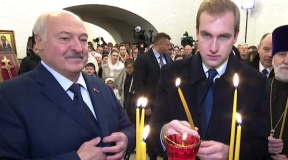 Лукашенко озвучил в церкви высмеянный в народе канцелярский штамп КПСС