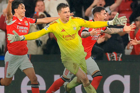 Украинский вратарь забил «Реалу» фантастический гол в Лиге чемпионов