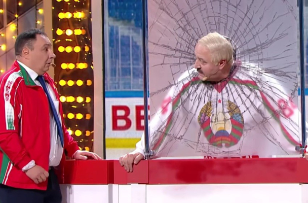 На украинском телевидении издевательски пошутили над Лукашенко и Путиным