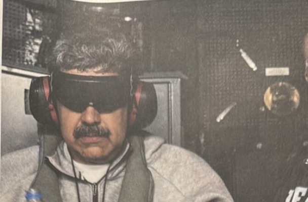 Первое фото схваченного Мадуро. Трамп: «Это может случиться с любым диктатором»